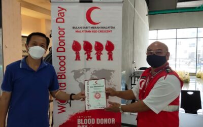 BLOOD DONATION DRIVE BY MRC KUCHING