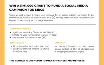 ICRC-MRCS SOCIAL MEDIA CONTEST 2022